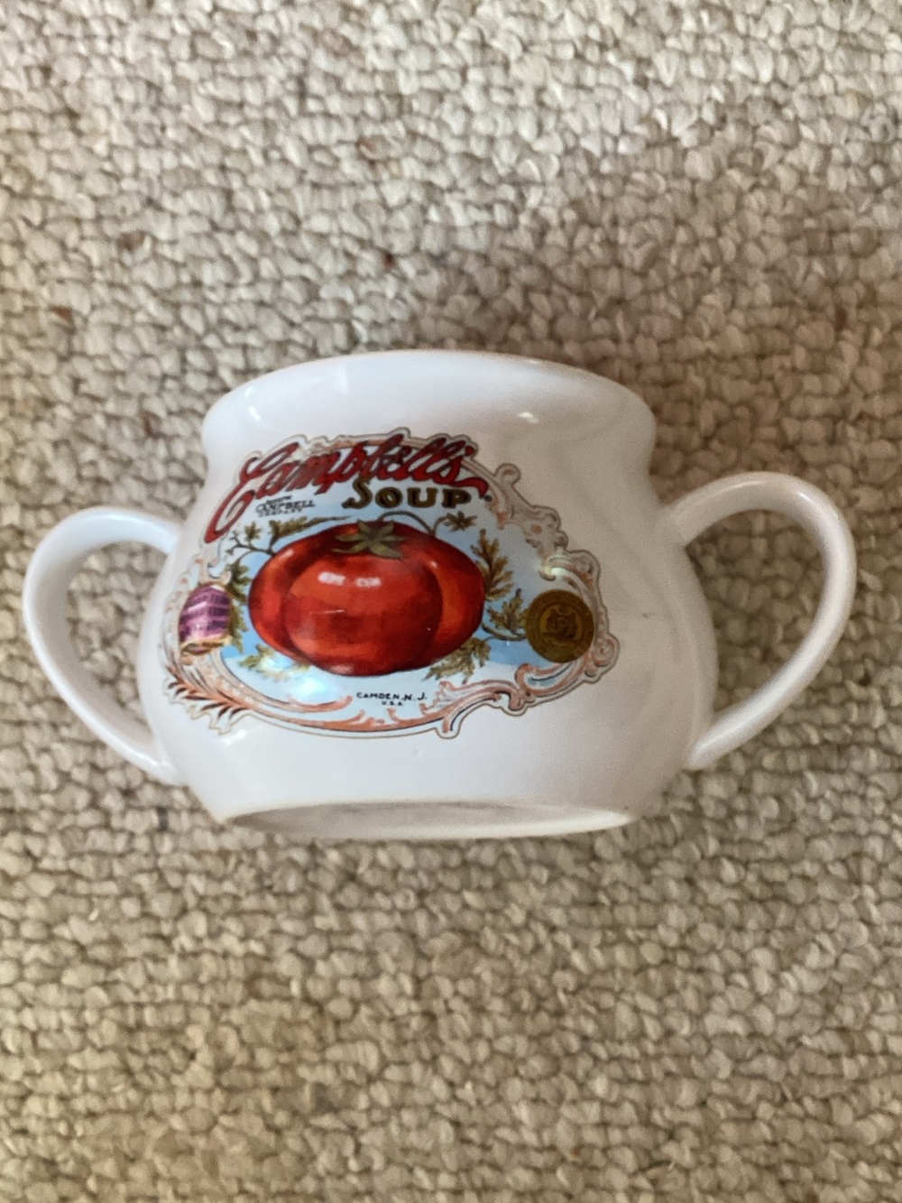 Campbell’s Soup Company 2017 Two Handle Individual Soup Mug Bowl